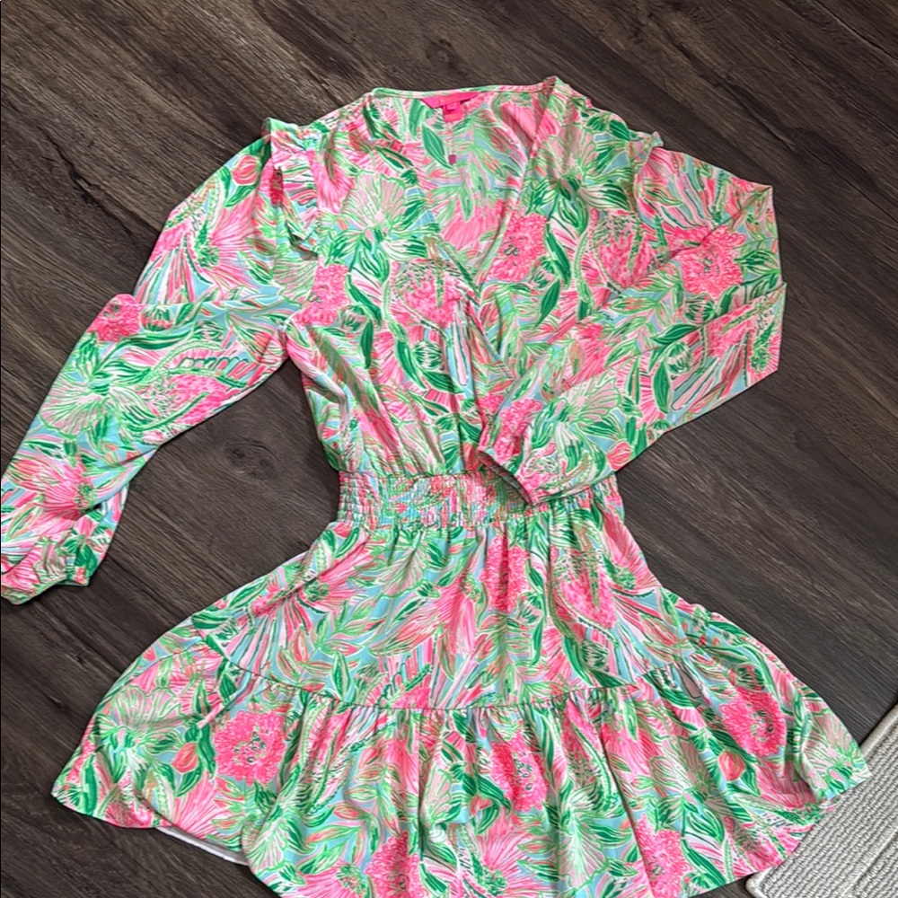 Floral Long Sleeve Dress